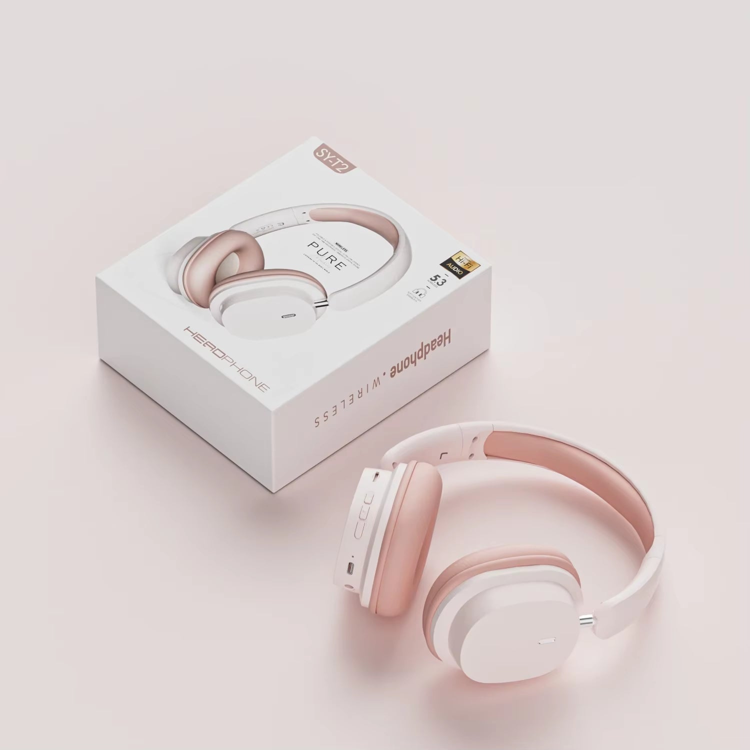 Original Audio Headset Gamer Bluetooth 5.3 Headphones for Computer with Mic Earphones Wireless Earphone Noise Canceling Airbuds