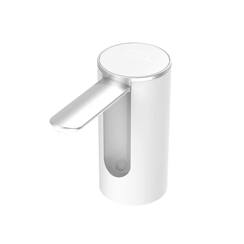 Smart Water Bottle Pump Automatic Electric Water Gallon Bottle Rechargeable 19 Liter Foldable Desktop Water Bottle Household