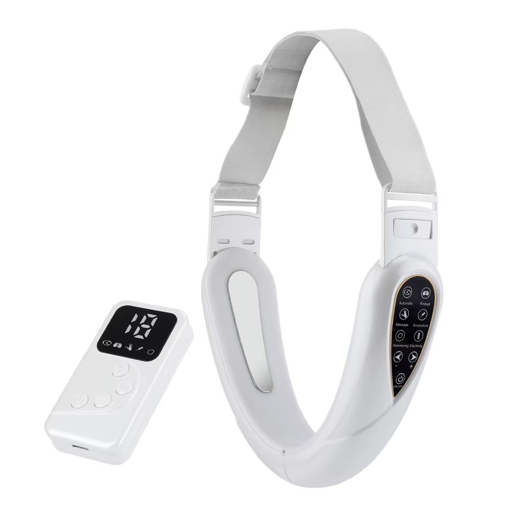 Facial Lifting Machine Electric V-Line up Lift Belt Face Massage 6 Modes Skin Lift Firming Beauty Device Double Chin Reducer