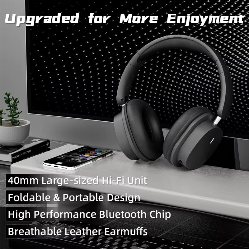 Original Audio Headset Gamer Bluetooth 5.3 Headphones for Computer with Mic Earphones Wireless Earphone Noise Canceling Airbuds