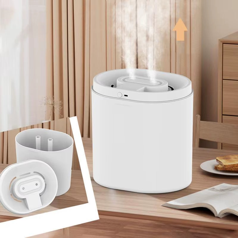 Plant Humidifier Indoor Aromatherapy Diffuser Large Capacity Silent Air Purifier Double Spray Nozzle Personal Humidifier For