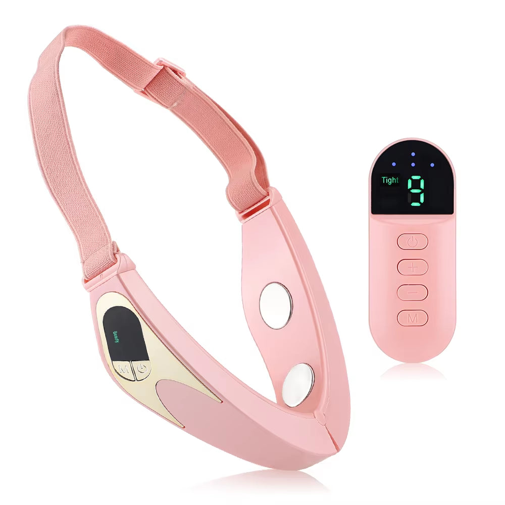 Facial Lifting Machine Electric V-Line up Lift Belt Face Massage 6 Modes Skin Lift Firming Beauty Device Double Chin Reducer