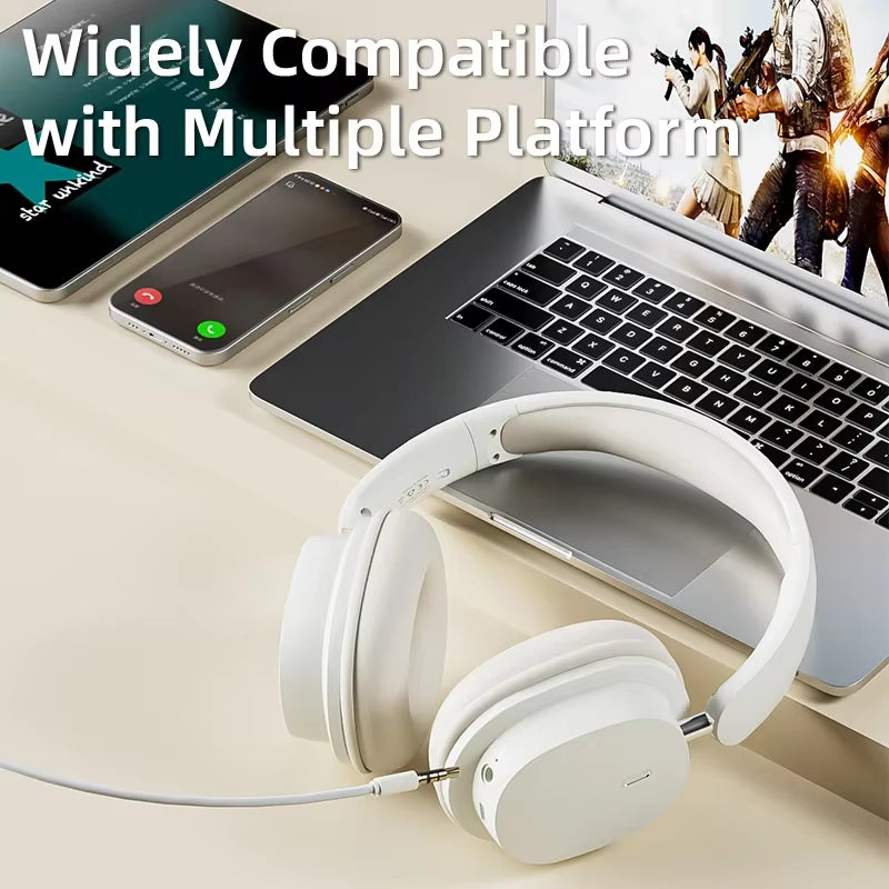 Original Audio Headset Gamer Bluetooth 5.3 Headphones for Computer with Mic Earphones Wireless Earphone Noise Canceling Airbuds