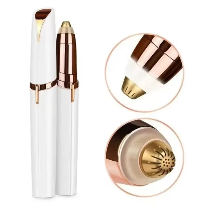Smart Electric Eyebrow Trimmer Pen Implement Man Woman Clean Ladies' Shaver Automatic Razor Epilator Beauty Hair Removal Trimmer