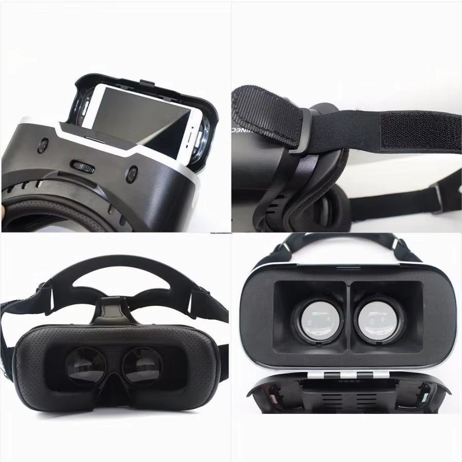 VR Virtual Reality Headset VR Glasses for Iphone & Android Smartphone 4.7-6.53 Inch Immersive 3D Movies/Vr Games